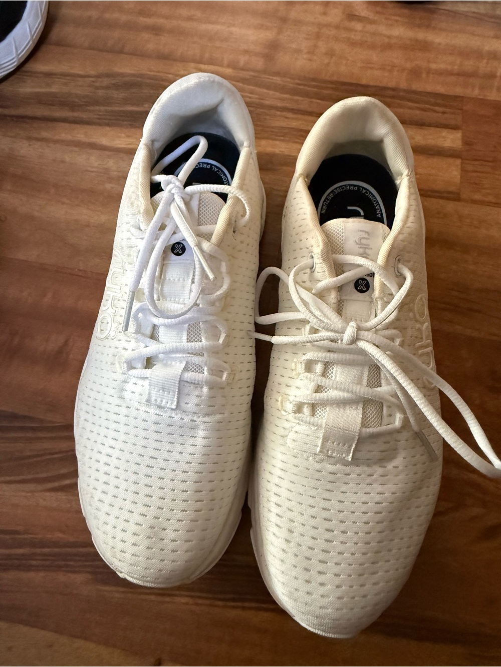 Ryka Women's White Breathable Athletic Sneakers
